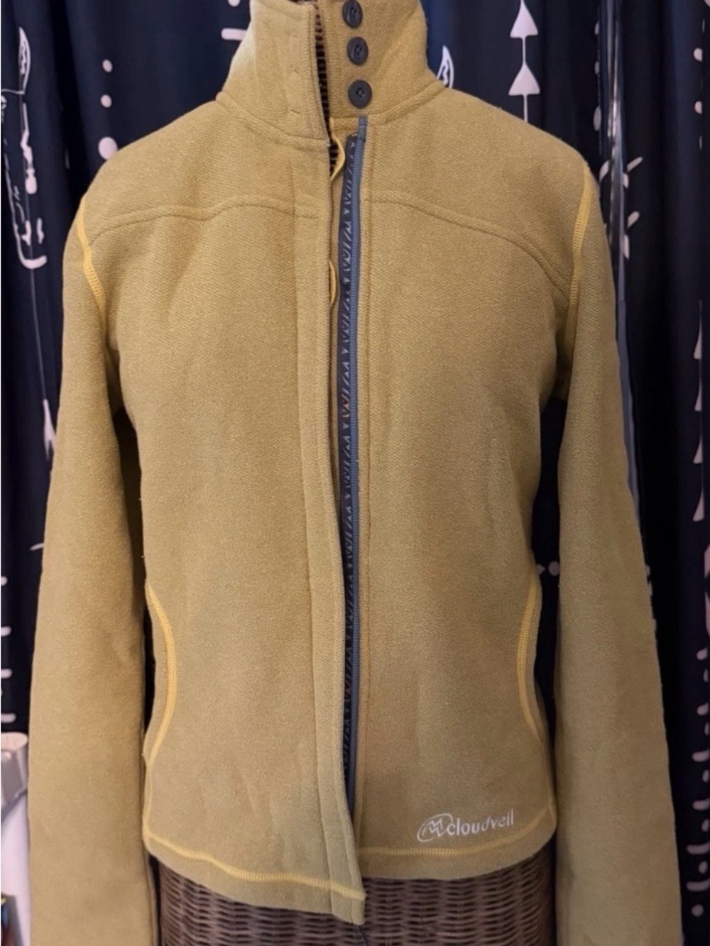 Cloudveil XS Full-Zip Fleece Jacket Yellow